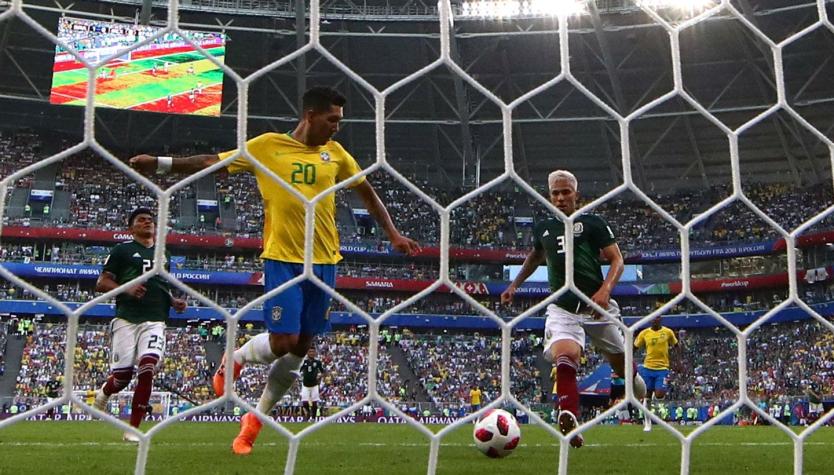 [VIDEO] Roberto Firmino aumentó el marcador para Brasil sobre México