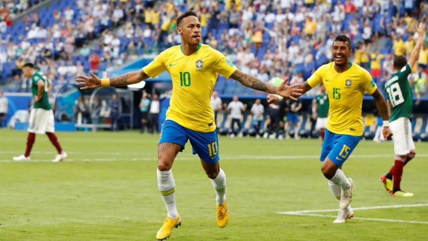 [VIDEO] Brasil vence a México y avanza a cuartos de final en Rusia 2018