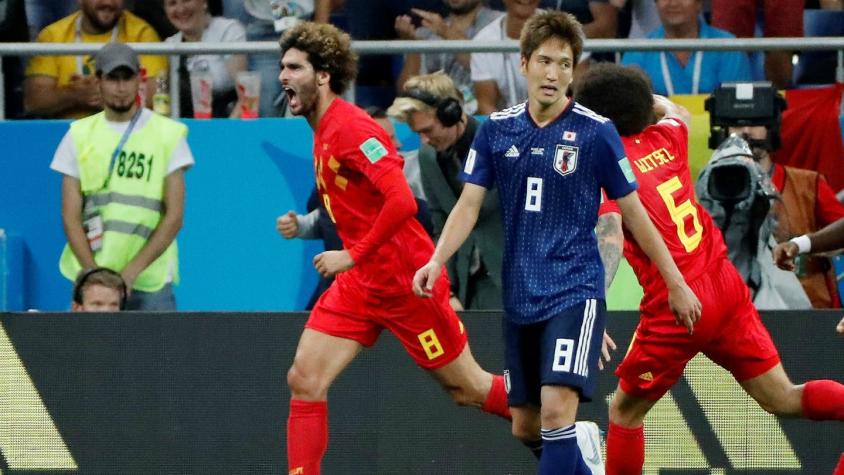 [VIDEO] Bélgica lo da vuelta en la agonía ante Japón y será rival de Brasil en cuartos