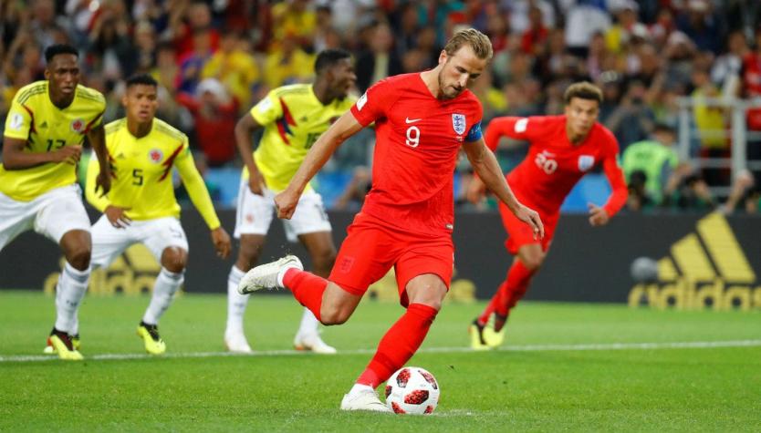 [VIDEO] El penal de Kane que le da la ventaja a Inglaterra sobre Colombia