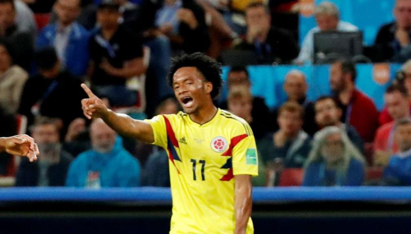 [VIDEO] ¡De no creer!: Juan Cuadrado desperdició lo que era el empate para Colombia