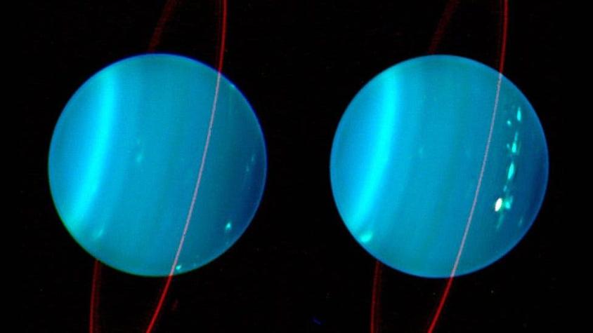 La "colisión catastrófica" que dejó al planeta Urano torcido y helado