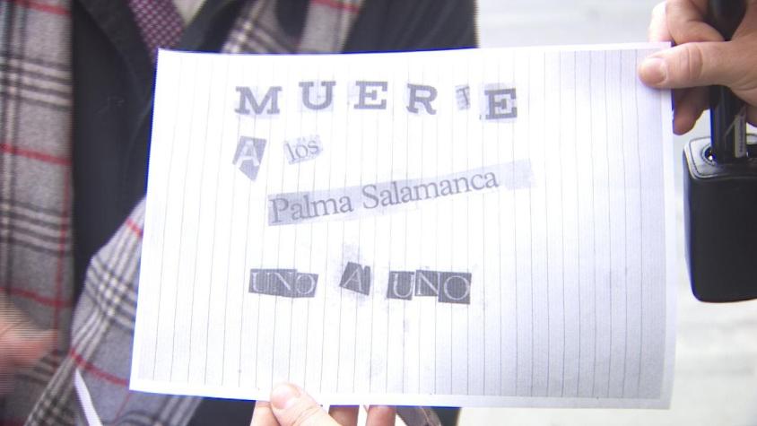 [VIDEO] Familia de Ricardo Palma Salamanca denunció amenazas de muerte