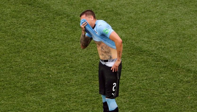 [VIDEO] El inconsolable llanto de Giménez antes que termine el partido