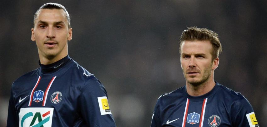 La apuesta entre Zlatan y Beckham ante el enfrentamiento de Inglaterra y Suecia