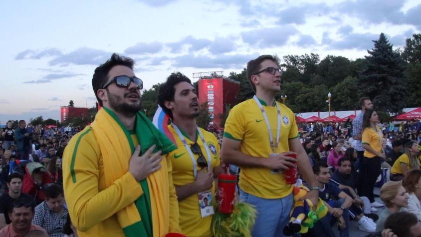 [VIDEO] De la ilusión al drama: Así se vivió la eliminación de Brasil en Moscú