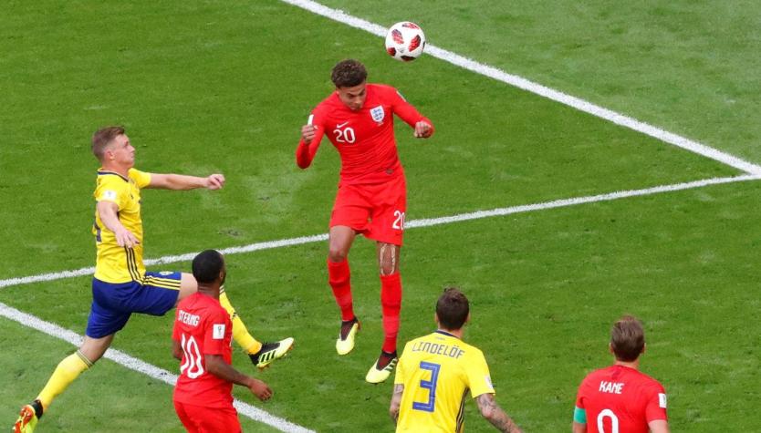 [VIDEO] El gol con el que Dele Alli aumentó la ventaja para Inglaterra sobre Suecia