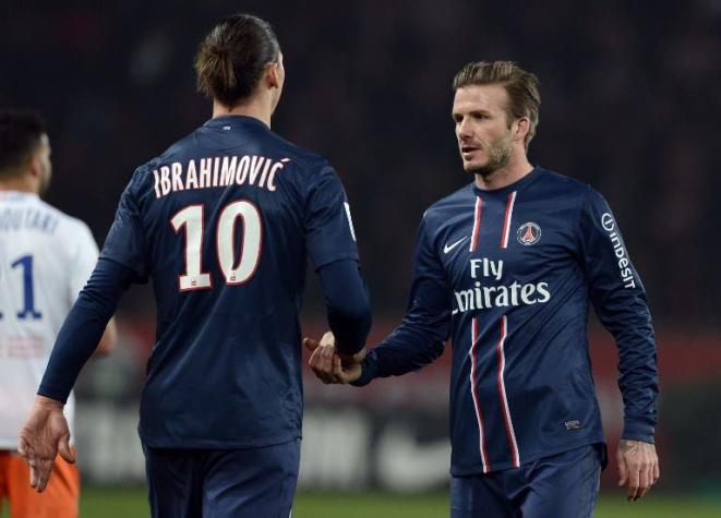 ¿Cumplirá? Zlatan Ibrahimovic perdió su peculiar apuesta con David Beckham