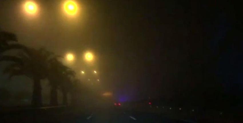 [VIDEO] Distintas zonas del país amanecieron con densa niebla este martes