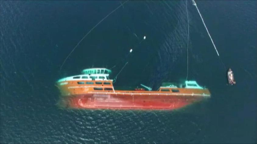 [VIDEO] El millonario rescate de un barco salmonero