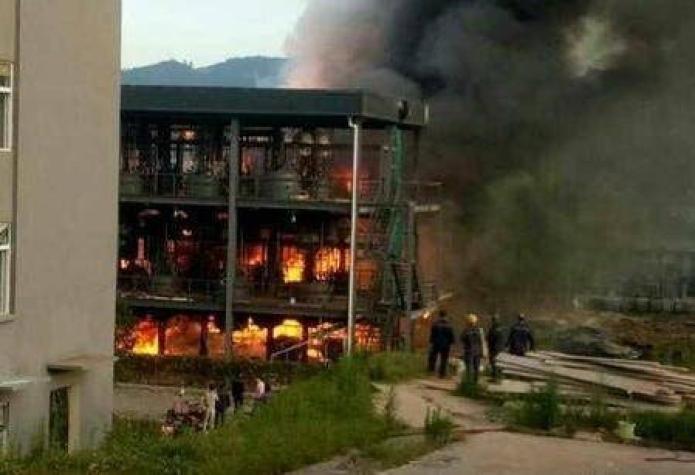 Explosión en planta química en China deja al menos 19 muertos