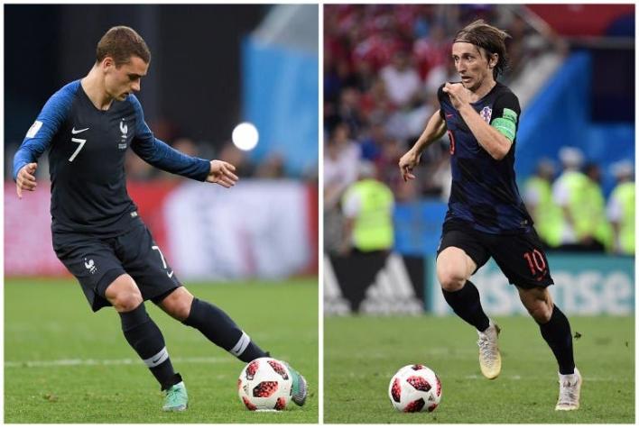 Francia vs. Croacia: Día, hora y dónde ver la gran final del Mundial de Rusia 2018