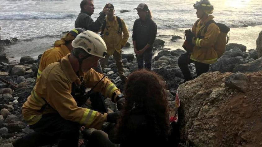 El extraordinario caso de la mujer que cayó por un acantilado y fue rescatada una semana después