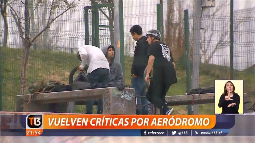 [VIDEO] Vuelven críticas por aeródromo