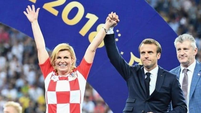 La popular presidenta hincha de Croacia a la que acusan de defender políticas xenófobas