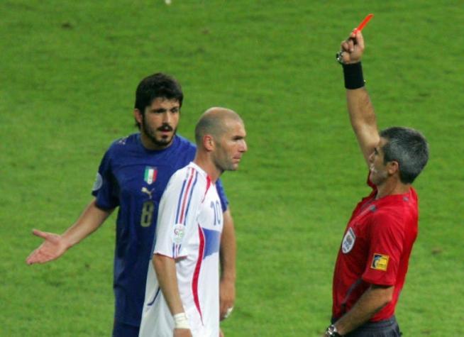 [VIDEO] Árbitro cuenta cómo se enteró que tenía que expulsar a Zidane en la final del Mundial 2006