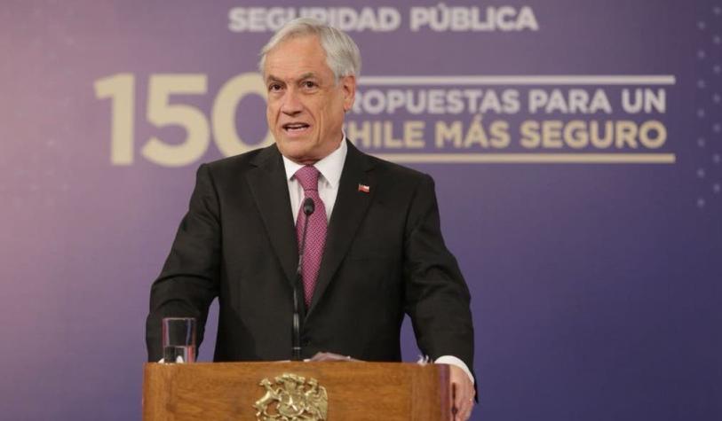 [VIDEO] Presidente Piñera anuncia creación de Consejo Nacional de Inteligencia