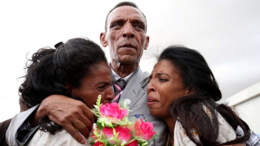 Acuerdo de paz de Etiopía y Eritrea: reencuentro de un padre con sus hijas que no veía hace 16 años