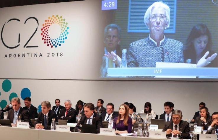 EEUU inflexible sobre comercio marca la agenda del G20