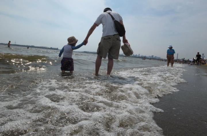 Japón reabre tres playas devastadas por el tsunami y el accidente nuclear de 2011