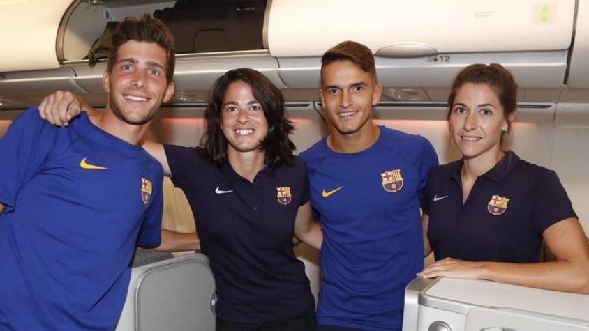 "Ellos en clase ejecutiva, ellas en turista": polémica por trato del Barcelona a sus jugadoras