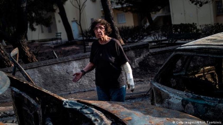 Grecia encuentra "indicios de actos criminales" en los incendios