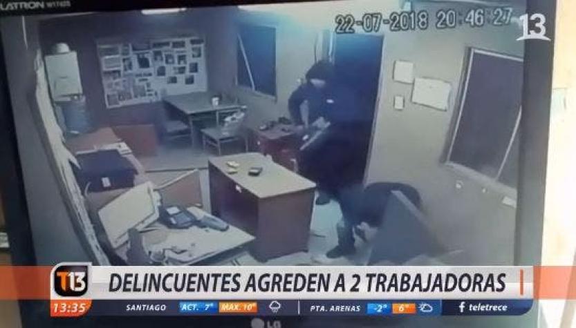 [VIDEO] Investigan violento asalto a distribuidora de gas en Maitencillo