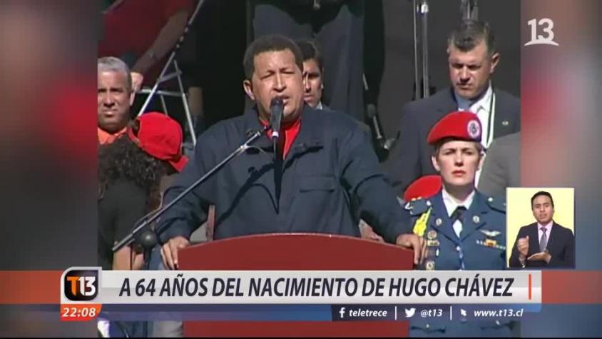 [VIDEO] A 64 años del nacimiento de Hugo Chávez