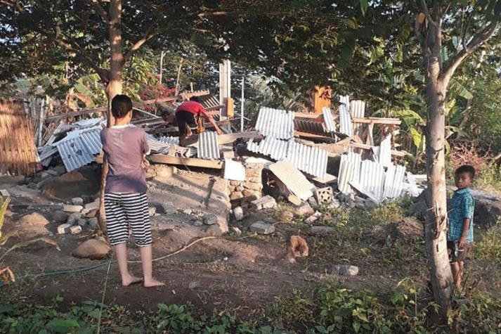 [VIDEO] Terremoto en Indonesia deja al menos 14 muertos