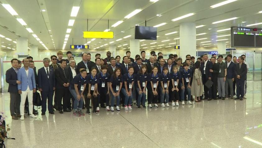 Deportistas norcoreanos llegan al Sur para preparar los Juegos asiáticos