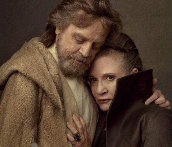 "Star Wars": Mark Hamill recuerda a Carrie Fisher en la que será su última película "juntos"