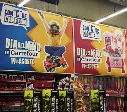 Supermercado argentino enfrenta polémica por publicidad tildada de sexista