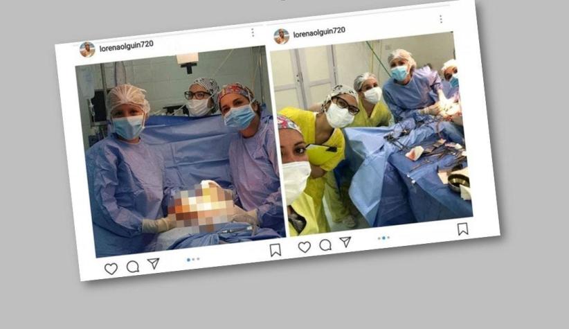 Se tomaron selfies durante una cirugía y terminaron suspendidas y con sumario