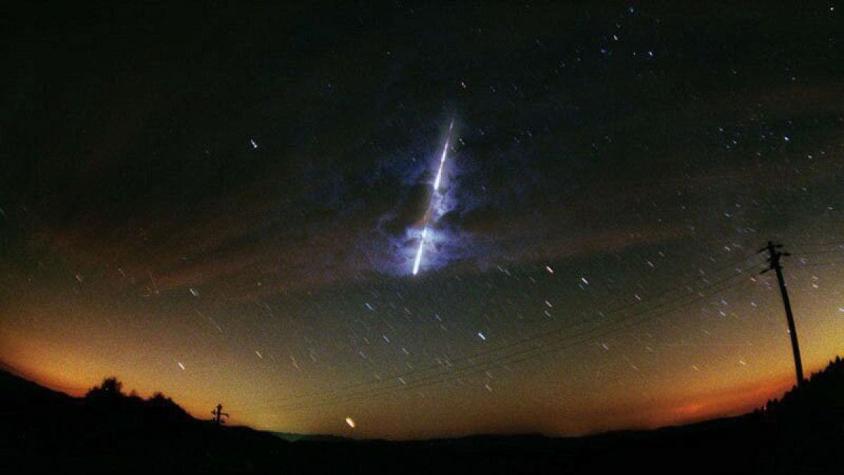 [VIDEO] Graban un gran meteorito entrando en el cielo nocturno de Rusia