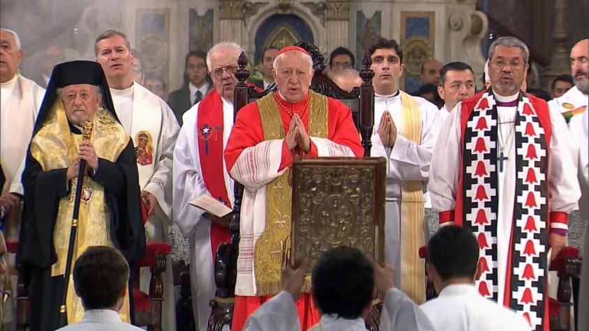 [VIDEO] Piden que el cardenal Ezzati no haga el Te Deum