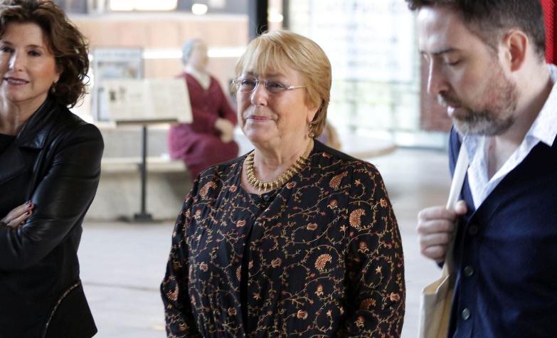 Bachelet lanza nueva fundación: "No pierdan tiempo en buscar candidaturas"
