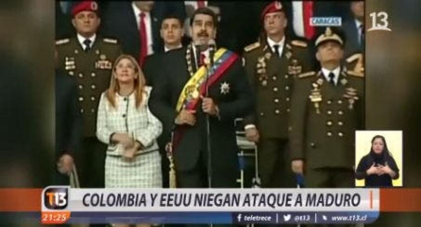 [VIDEO] Colombia y Estados Unidos niegan ataque a Nicolás Maduro
