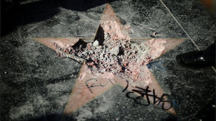 ¿Puede Donald Trump perder su estrella en el Paseo de la Fama de Hollywood?