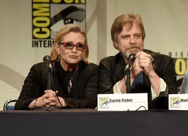 Mark Hamill quer estrela de Carrie Fisher no lugar de Donald Trump