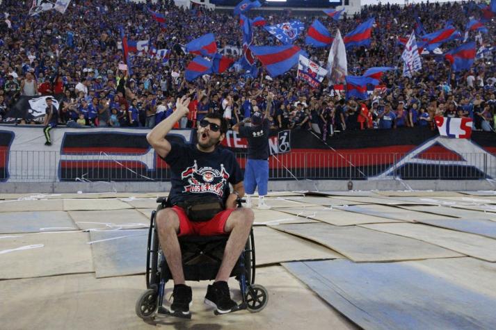 [VIDEO] El testimonio de un hincha sobre cómo es ir al estadio en silla de ruedas en Chile