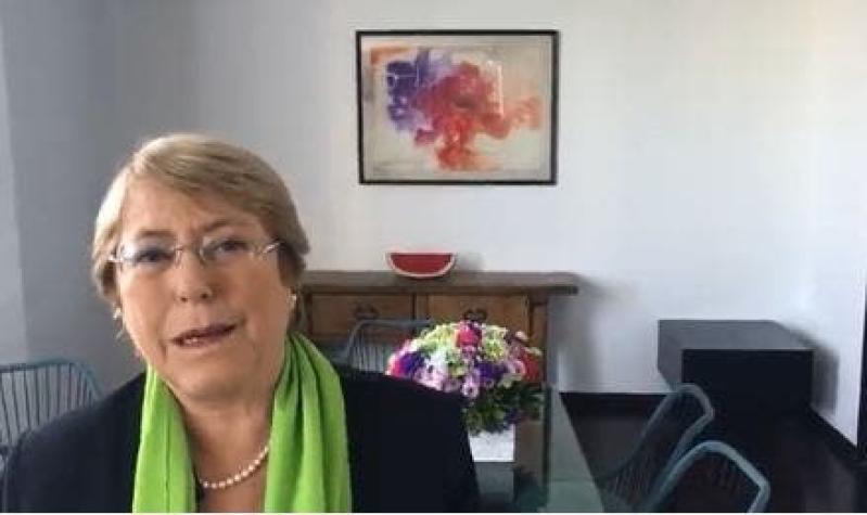 [VIDEO] Bachelet agradece cargo en la ONU y asegura: "Iré con todas mis convicciones"