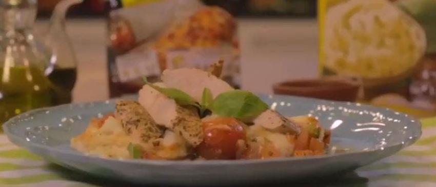 #SaboresT13: ¿Cómo preparar puré napolitano con pollo?
