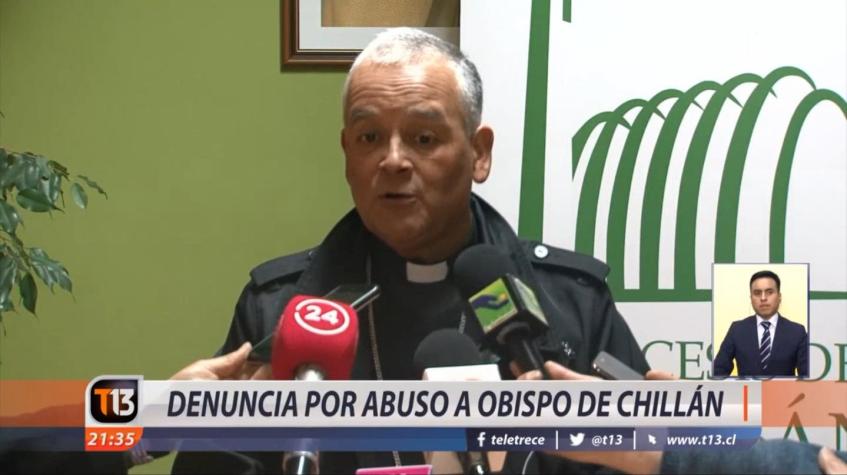 [VIDEO] Fiscalía investiga denuncia en contexto de delitos sexuales contra obispo de Chillán