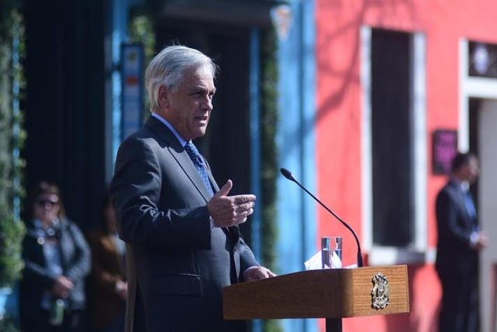 Presidente Sebastián Piñera recordó 8° aniversario de derrumbe en la mina San José