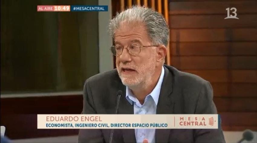 Eduardo Engel sobre Gobierno de Piñera: "Se crearon expectativas que no se están cumpliendo"