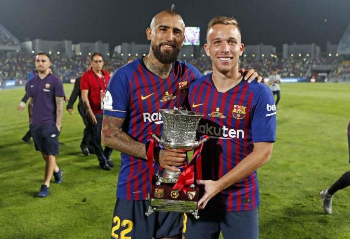 "Una copa más": El mensaje de Arturo Vidal tras la obtención de la Supercopa española