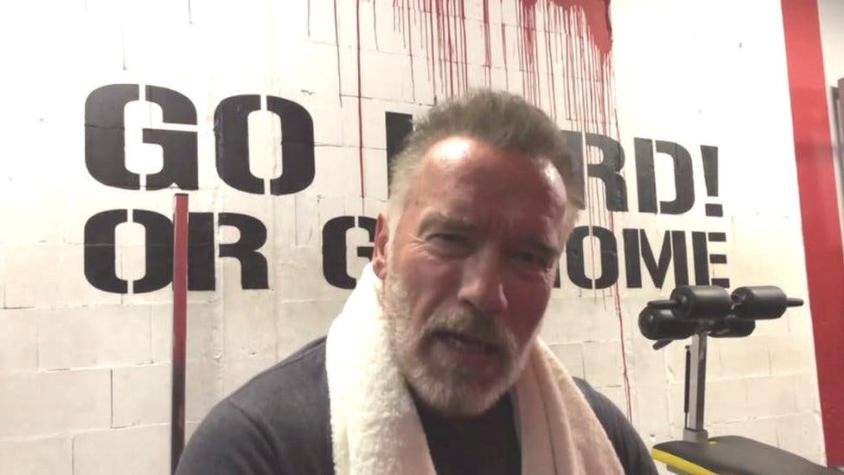 El mensaje de Schwarzenegger a un hombre con depresión que no es capaz de ir al gimnasio