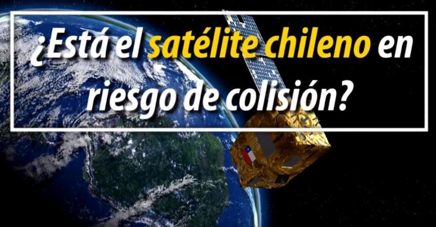 El trabajo de la FACh para evitar que el satélite chileno choque en el espacio