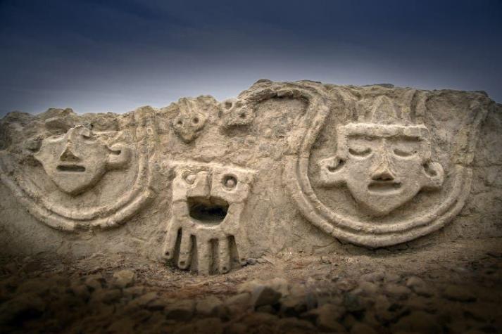 Perú: descubren un nuevo mural de 3.800 años de antigüedad en zona arqueológica