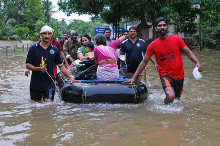 Nuevo balance revela 164 muertos por inundaciones en India